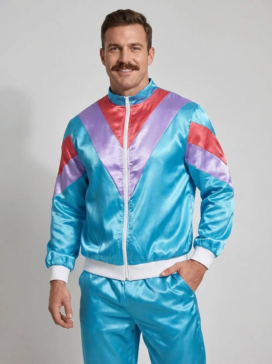 ErgonRetro | 80s Color Block Tracksuit