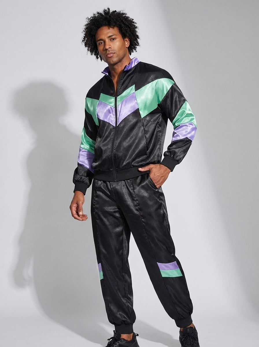 ErgonRetro | 80s Color Block Tracksuit