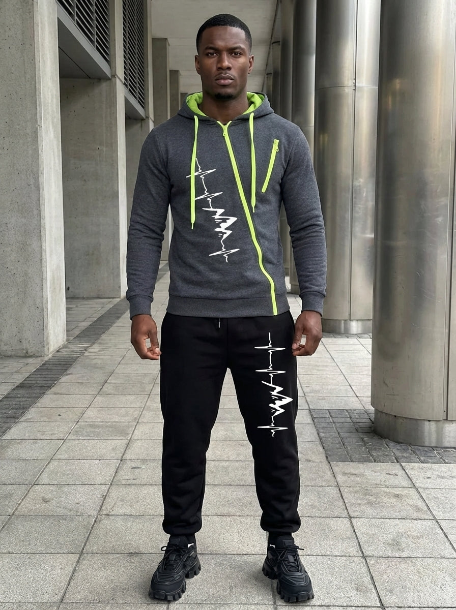 ErgonShift | Asym Zip Jogger Set