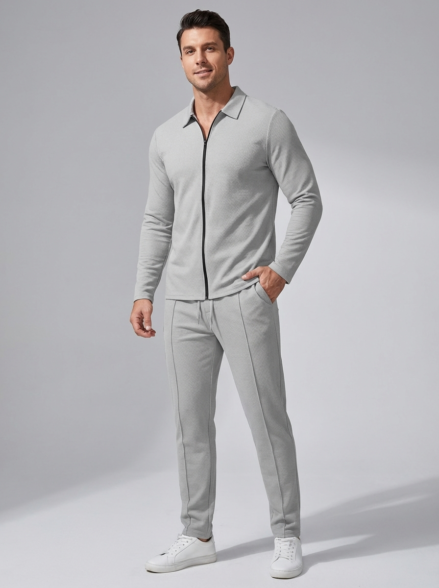 ErgonFlex | Textured Zip Tracksuit