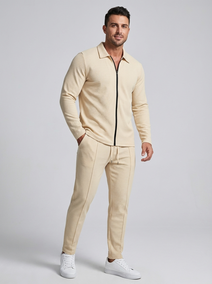 ErgonFlex | Textured Zip Tracksuit