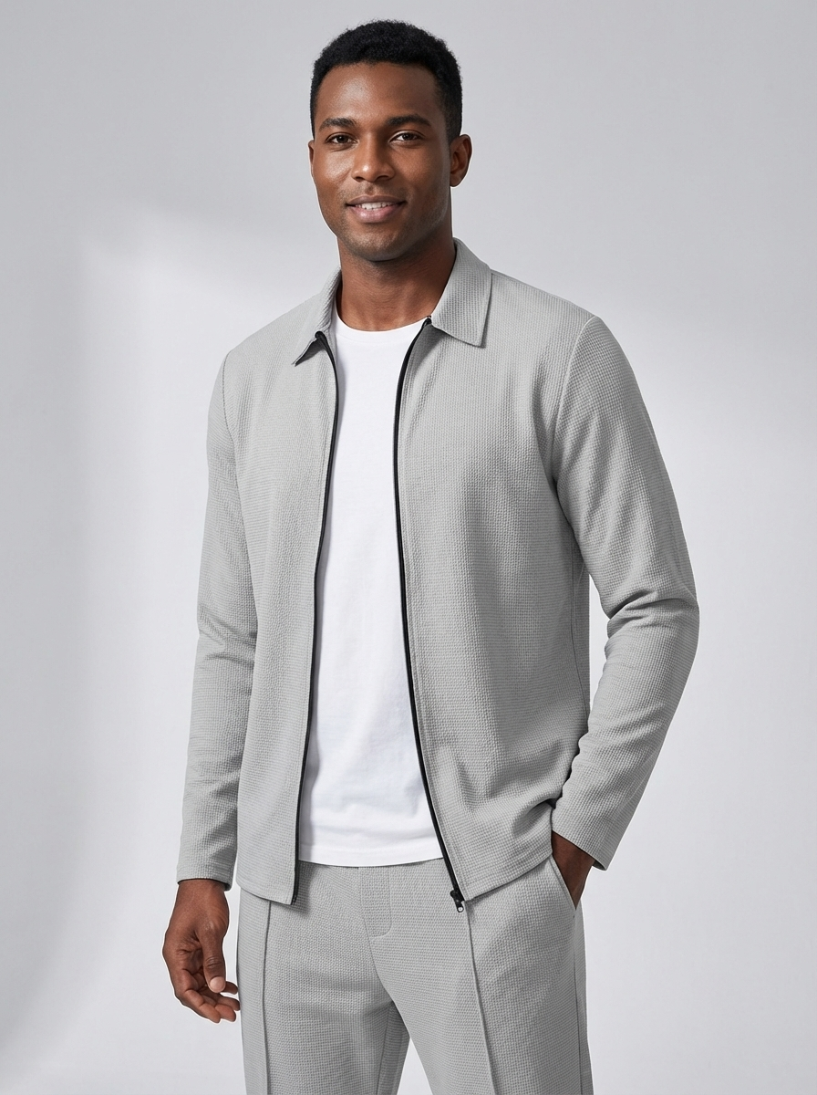 ErgonFlex | Textured Zip Tracksuit