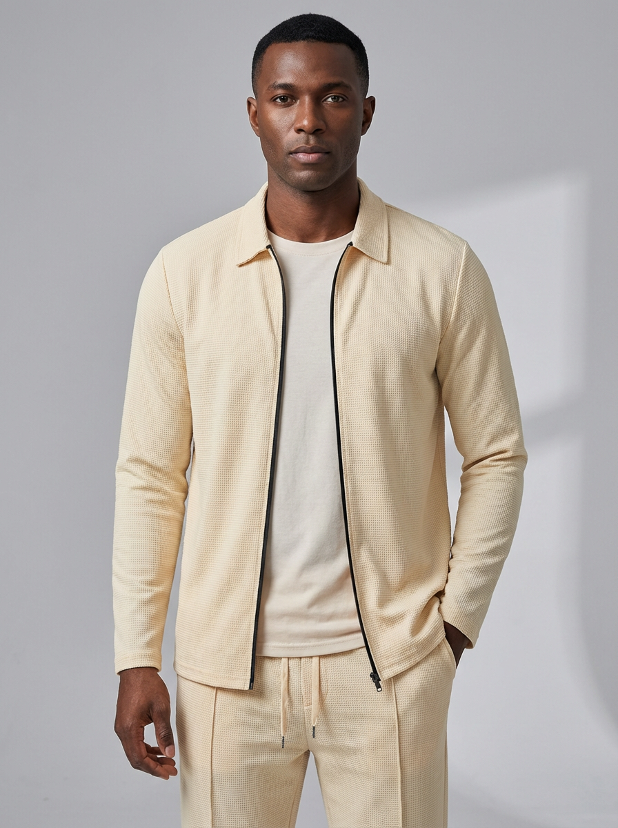 ErgonFlex | Textured Zip Tracksuit