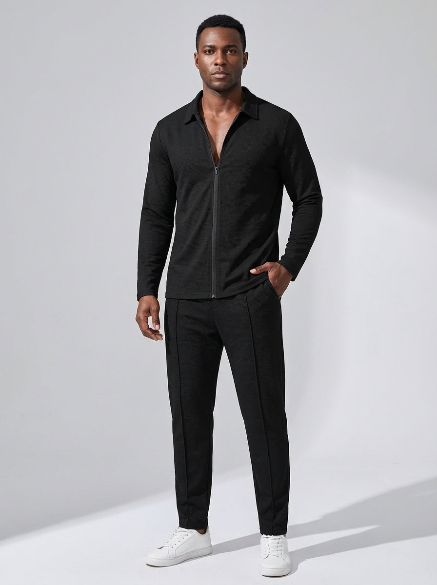 ErgonFlex | Textured Zip Tracksuit