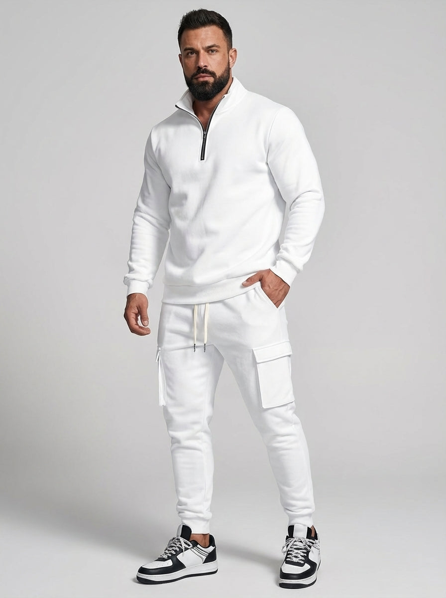 ErgonUtility | Quarter Zip Cargo Tracksuit