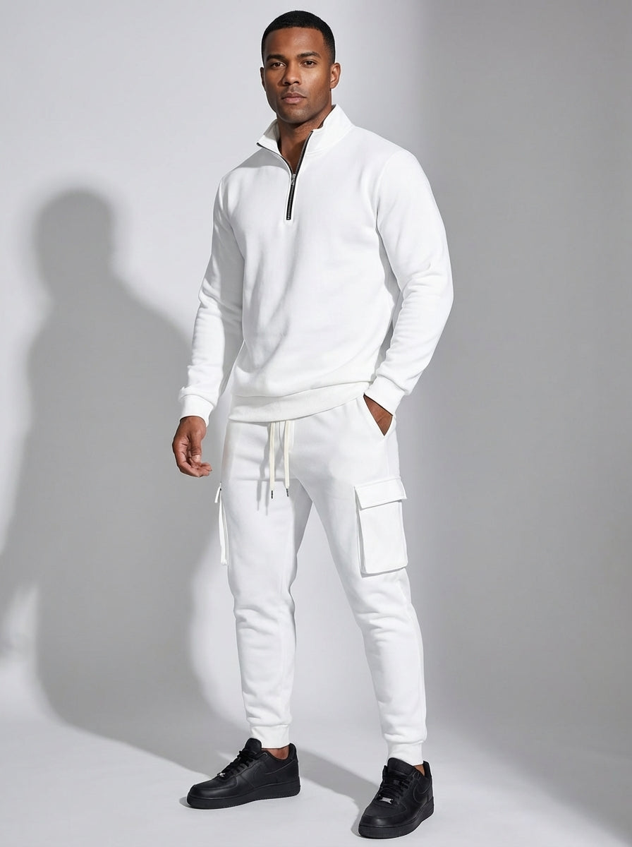 ErgonUtility | Quarter Zip Cargo Tracksuit