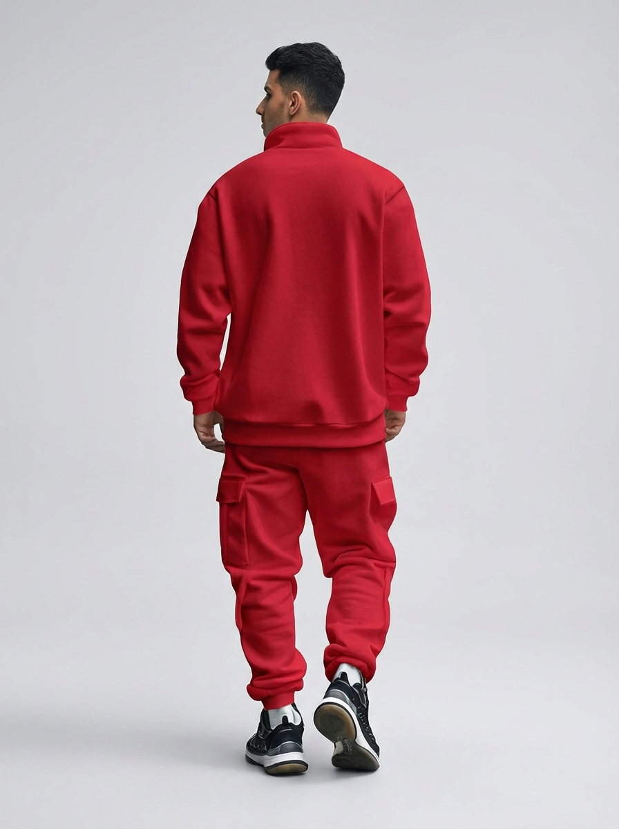 ErgonUtility | Quarter Zip Cargo Tracksuit