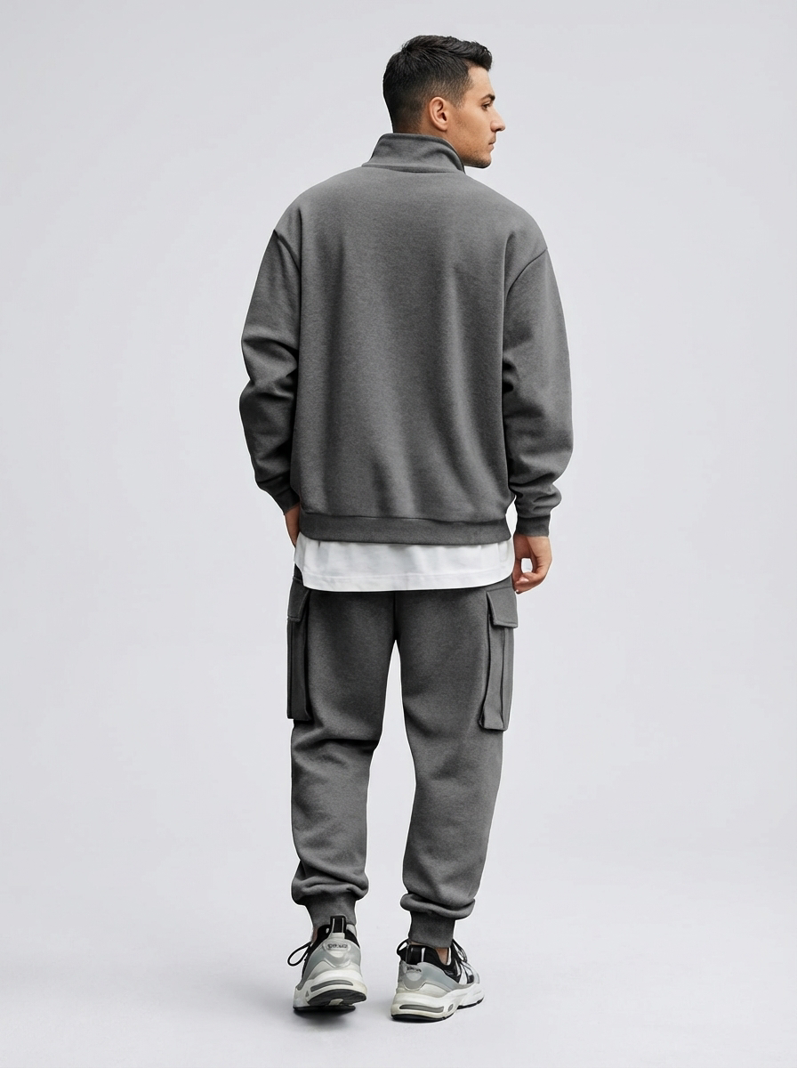 ErgonUtility | Quarter Zip Cargo Tracksuit
