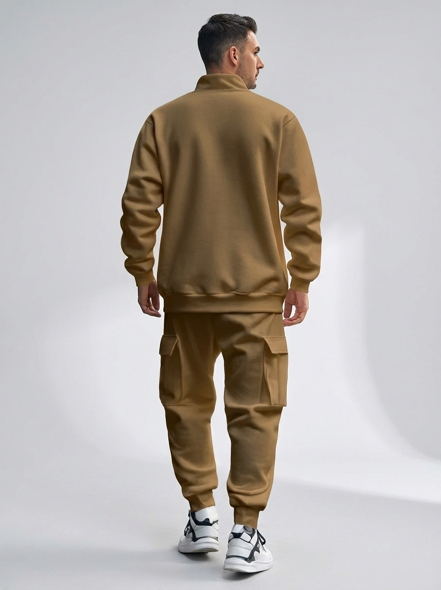 ErgonUtility | Quarter Zip Cargo Tracksuit