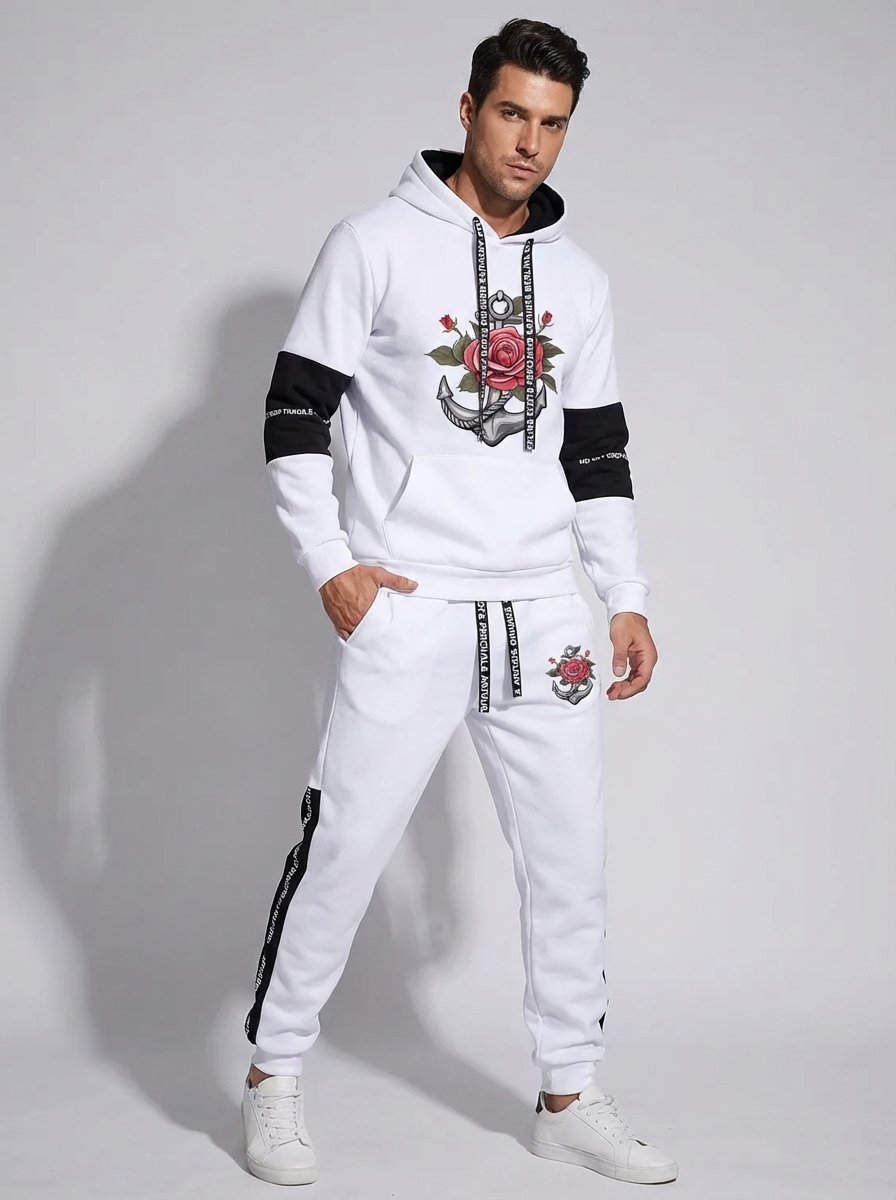 ErgonGraphic | Printed Hoodie Tracksuit