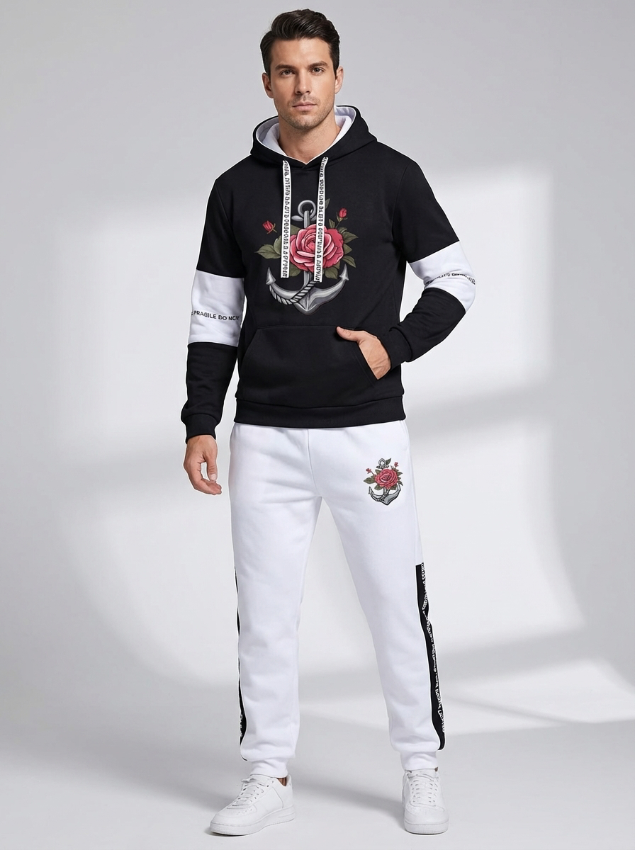 ErgonGraphic | Printed Hoodie Tracksuit