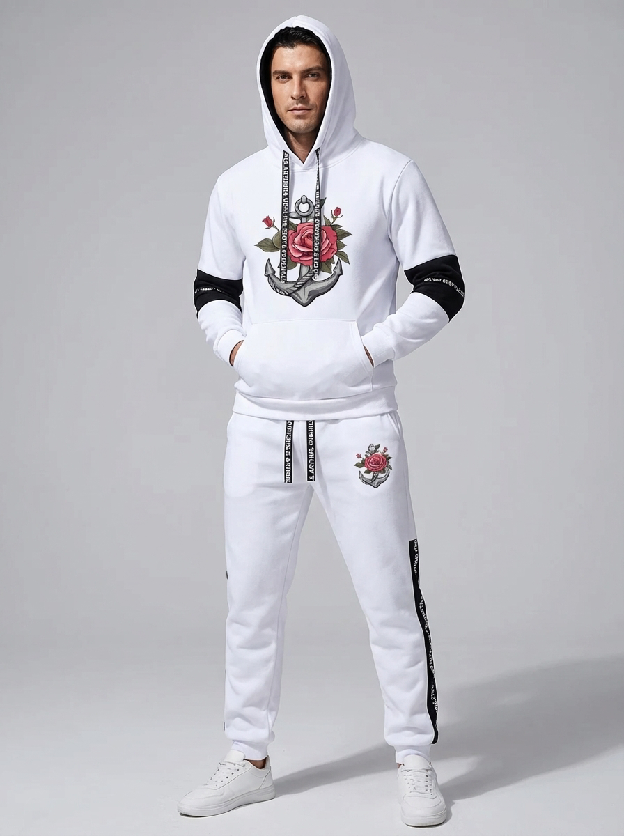 ErgonGraphic | Printed Hoodie Tracksuit