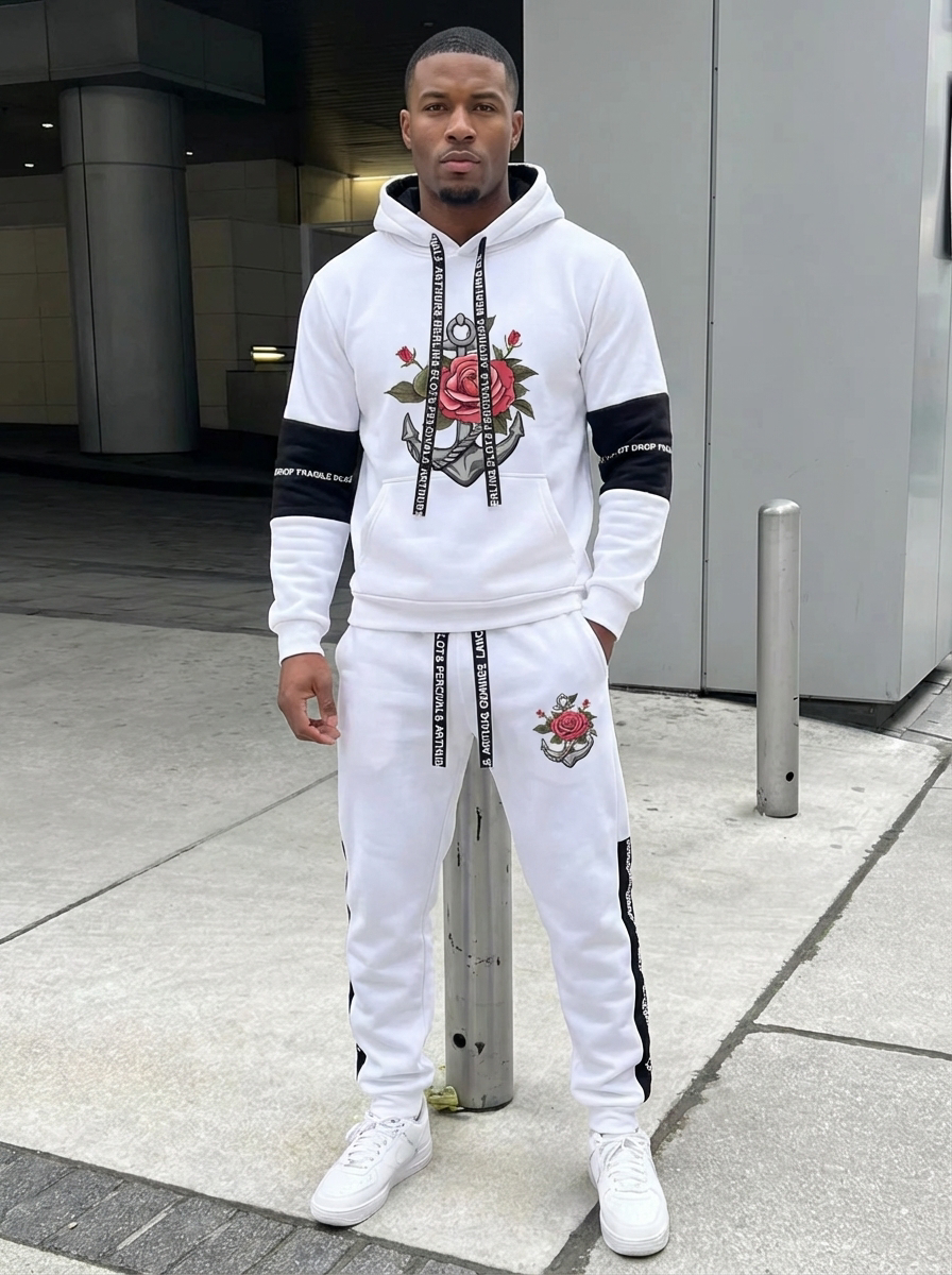 ErgonGraphic | Printed Hoodie Tracksuit