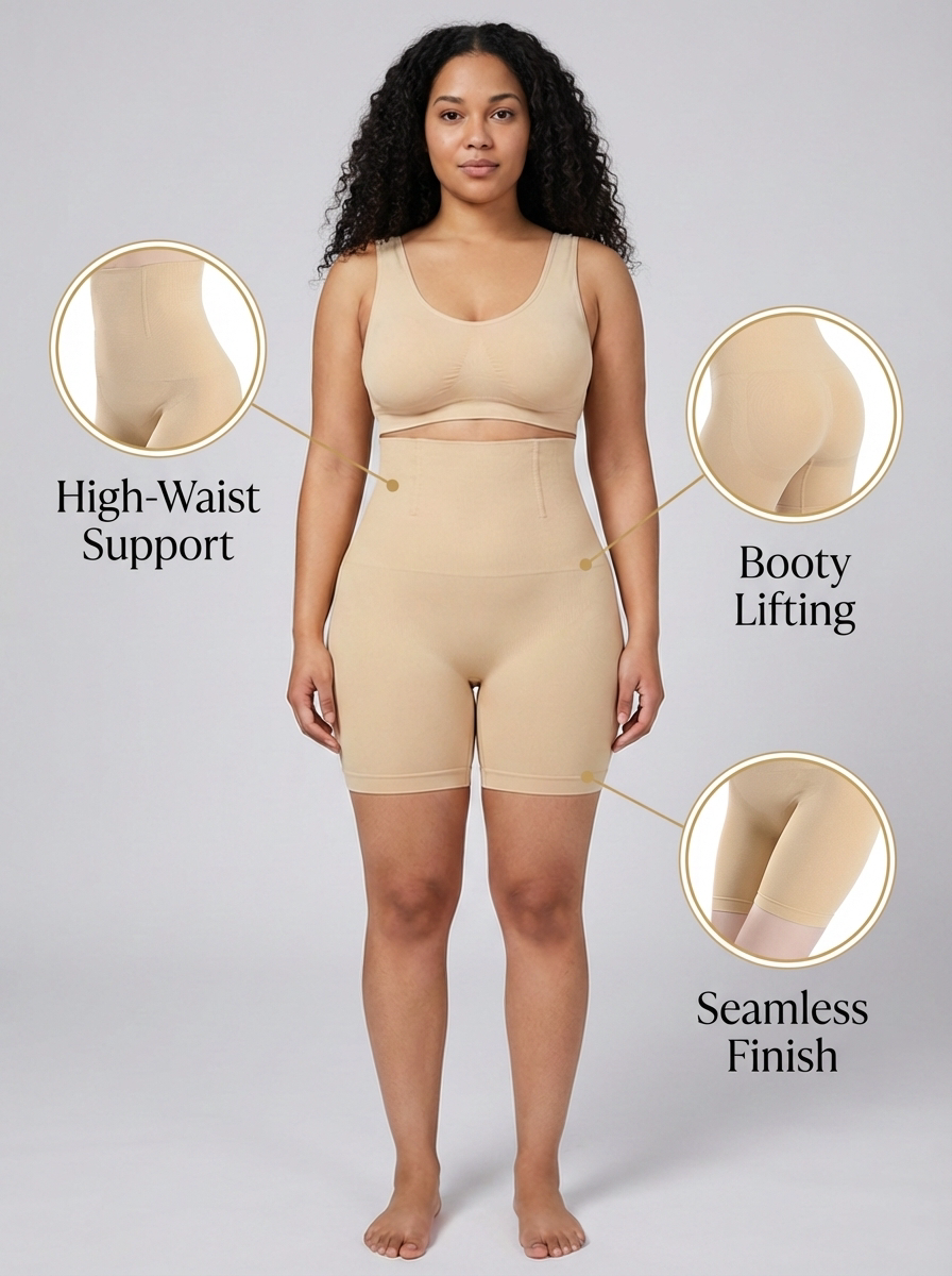 ErgonTera | Waist Hip Sculpt Shorts