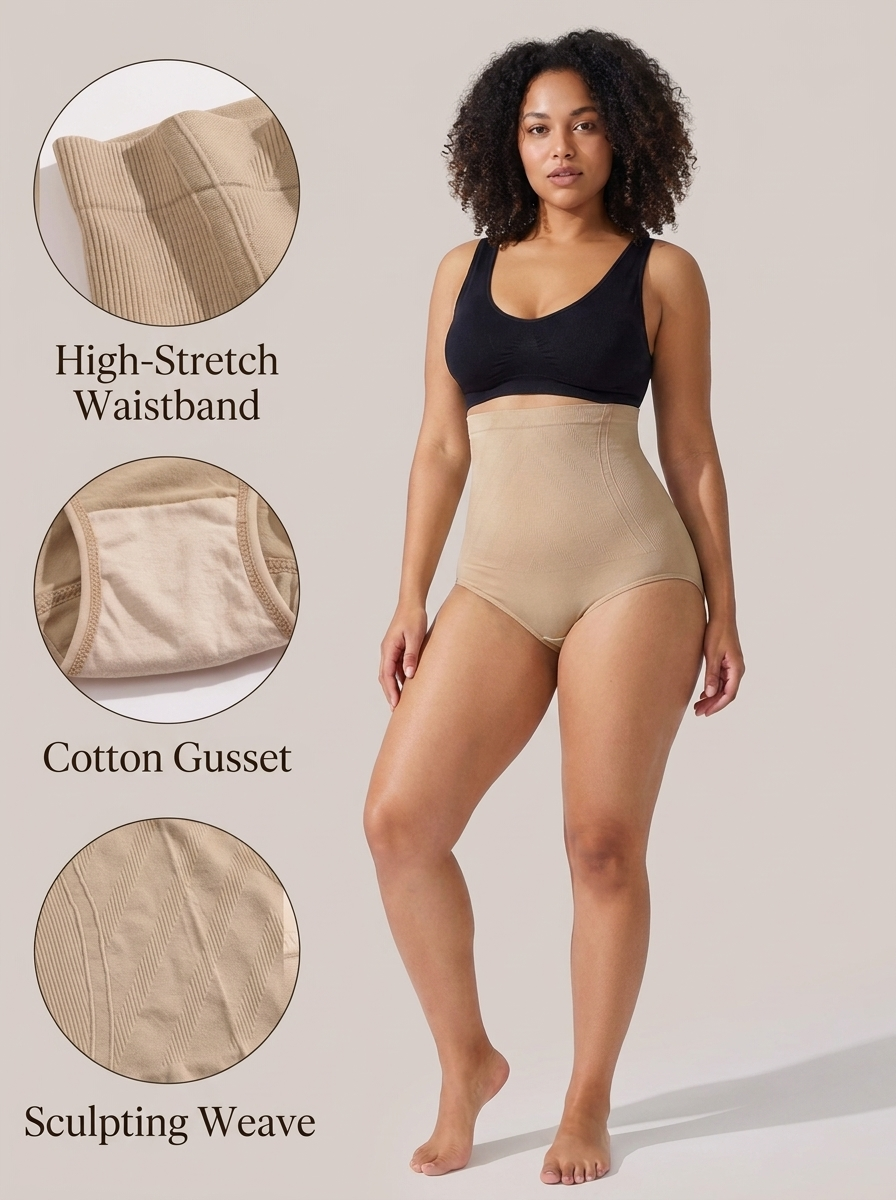 ErgonBlyss | High Waist Sculpt Brief